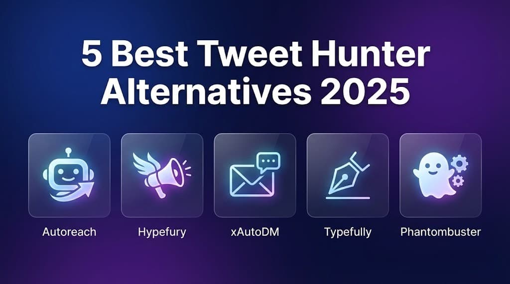 5 Best Tweet Hunter Alternatives in 2025 (Compared)